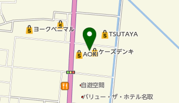 ワイモバイルケーズデンキ仙台南店の地図画像