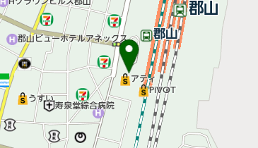 ワイモバイルヨドバシカメラマルチメディア郡山の地図画像