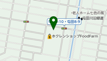 ワイモバイル屯田の地図画像