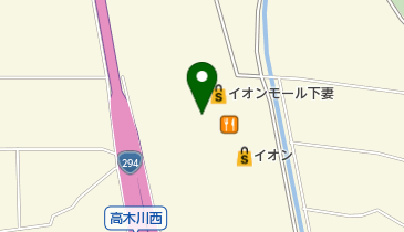 ワイモバイルイオンモール下妻の地図画像