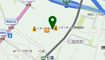 ワイモバイルイオンモール堺鉄砲町の地図画像