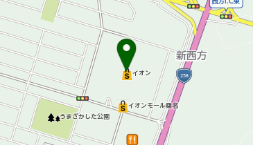 ワイモバイルイオンモール桑名の地図画像