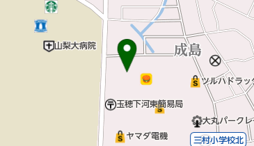 ワイモバイルイオンタウン山梨中央の地図画像