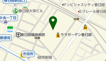 ワイモバイルララガーデン春日部の地図画像