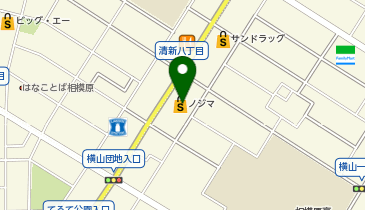 ワイモバイル相模原の地図画像