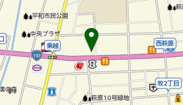 カメラのキタムラ 大分・萩原店の地図画像