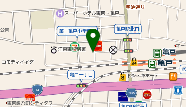 カメラのキタムラ 東京・アトレ亀戸店の地図画像