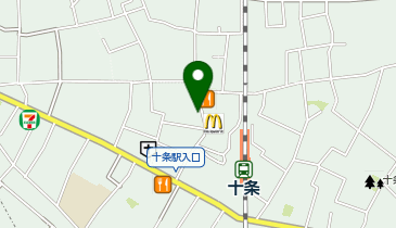 カメラのキタムラ 東京・十条銀座店の地図画像