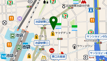 カメラのキタムラ 東京・LABI池袋本店の地図画像