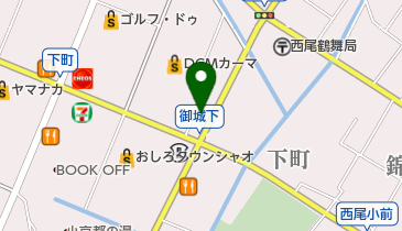 カメラのキタムラ 西尾・シャオ店の地図画像