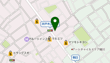 スタジオマリオ 上尾・井戸木店の地図画像