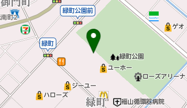 スタジオマリオ 福山・ココローズ店の地図画像