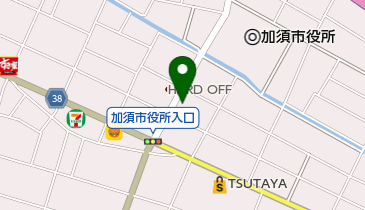 スタジオマリオ 加須店の地図画像