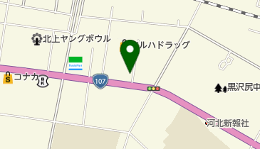 スタジオマリオ 北上店の地図画像