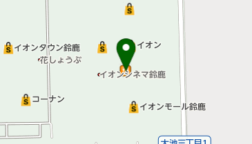 カメラのキタムラ 鈴鹿・イオンモール鈴鹿店の地図画像