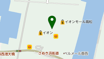 カメラのキタムラ 高松・イオンモール高松店の地図画像