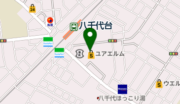 カメラのキタムラ 八千代・ユアエルム八千代台店の地図画像