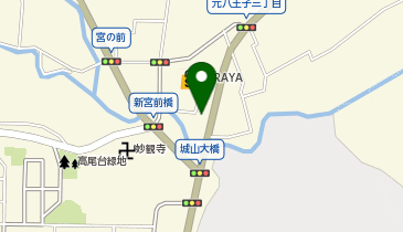 山田うどん 元八王子店の地図画像