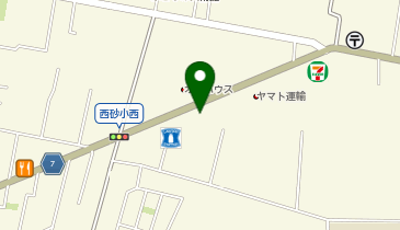 山田うどん 西砂店の地図画像