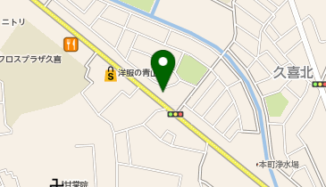 ファミリー食堂山田うどん食堂 久喜北店の地図画像