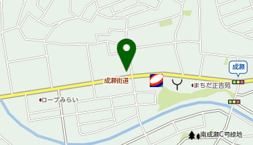 山田うどん 成瀬店の地図画像