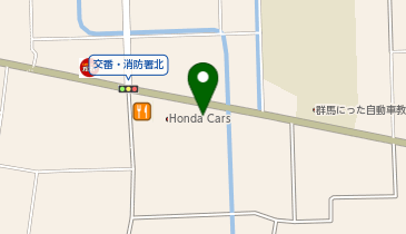 山田うどん 新田店の地図画像
