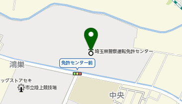 レストランけやき店の地図画像