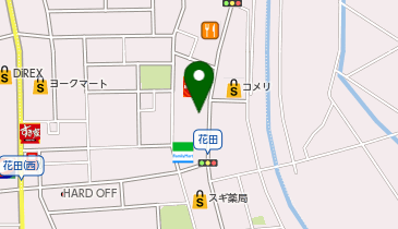 ファミリー食堂山田うどん食堂 増林店の地図画像