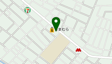 山田うどん 新栄町店の地図画像