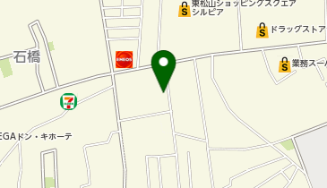 山田うどん 東松山店の地図画像