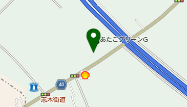 ファミリー食堂山田うどん食堂 あたご店の地図画像