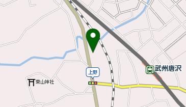 ファミリー食堂山田うどん食堂 越生店の地図画像