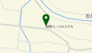 遠野ユースホステルの地図画像