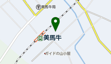美馬牛リバティユースホステルの地図画像