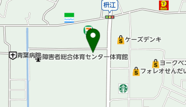 エスポールみやぎユースホステルの地図画像