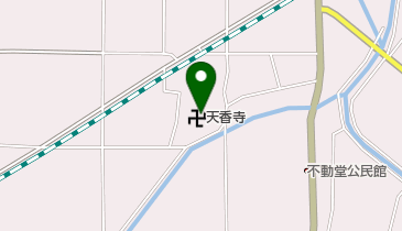 ユースホステル天香寺の地図画像