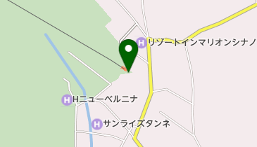 白馬の里シェーンドルフユースホステルの地図画像