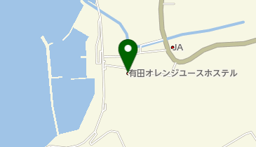 有田オレンジユースホステルの地図画像