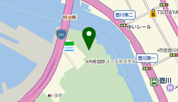 エナジック沖縄国際ユースホステルの地図画像