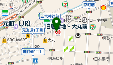 外貨両替ワールドカレンシーショップ (三菱UFJフィナンシャル・グループ) 神戸店の地図画像