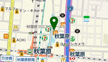 AGAスキンクリニック 東京秋葉原院の地図画像