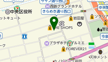 AGAスキンクリニック 福岡院の地図画像