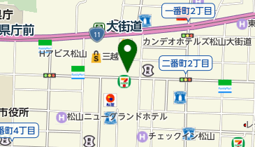 AGAスキンクリニック 愛媛松山院の地図画像