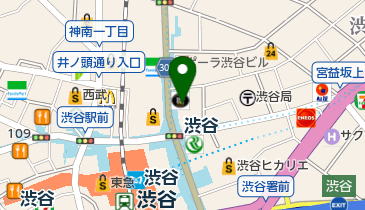 東京ビューティークリニック 渋谷院の地図画像