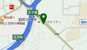 オリックスレンタカー 明治通り王子店の地図画像