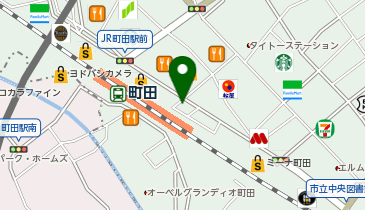 オリックスレンタカー 町田駅前店の地図画像