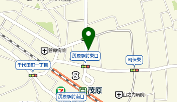 オリックスレンタカー 茂原駅東口店の地図画像