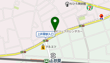 オリックスレンタカー 上井草駅前店の地図画像