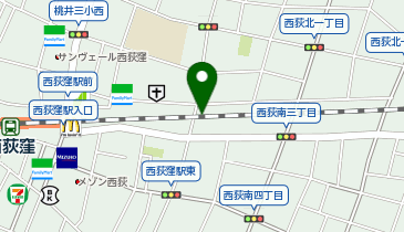 オリックスレンタカー 西荻窪駅東店の地図画像