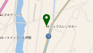 オリックスレンタカー 伊那店の地図画像